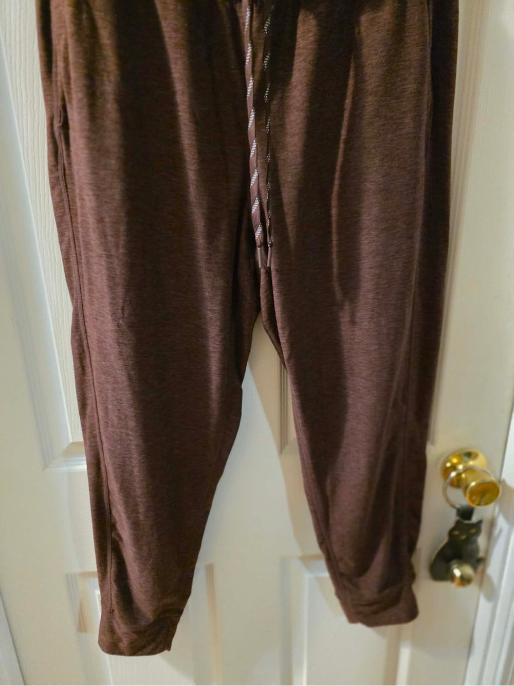 Women’s Brown Drawstring Jogger Pants